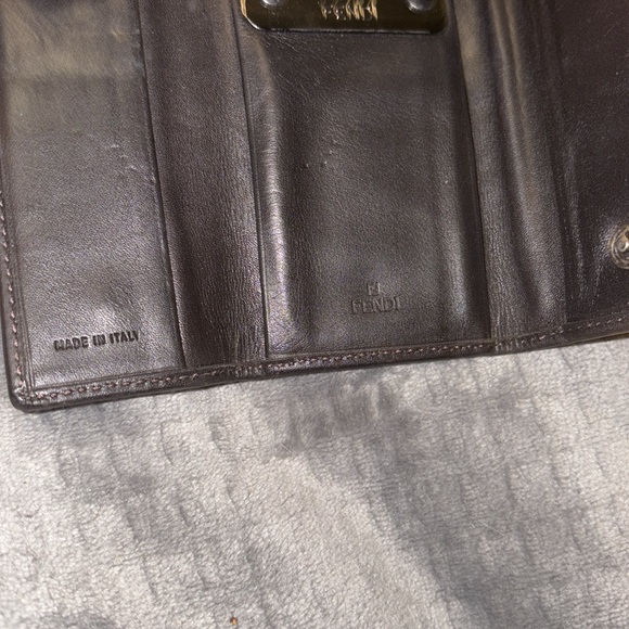 Fendi Brown and Black Key Holder🤎 as is❣️ - Picture 6 of 16